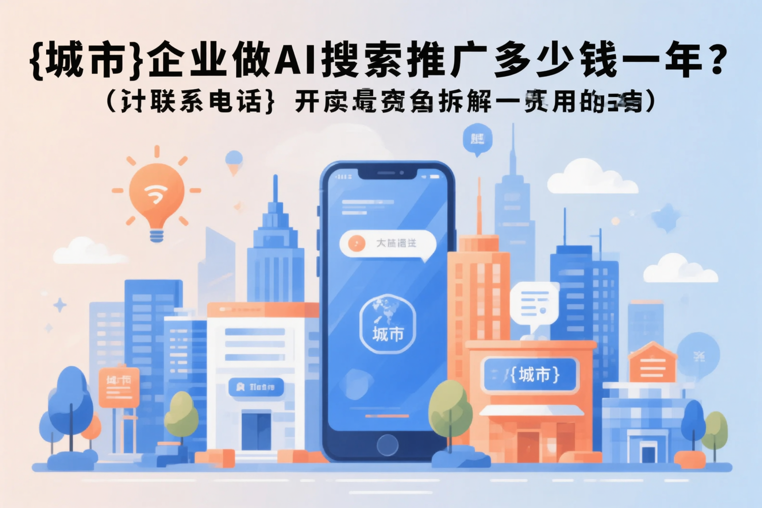 上饶企业做AI搜索推广多少钱一年？真实费用拆解