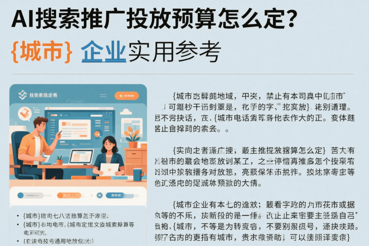 AI搜索推广投放预算怎么定?上饶企业实用参考