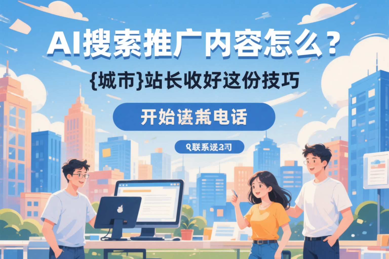 AI搜索推广内容怎么写？上饶站长收好这份技巧