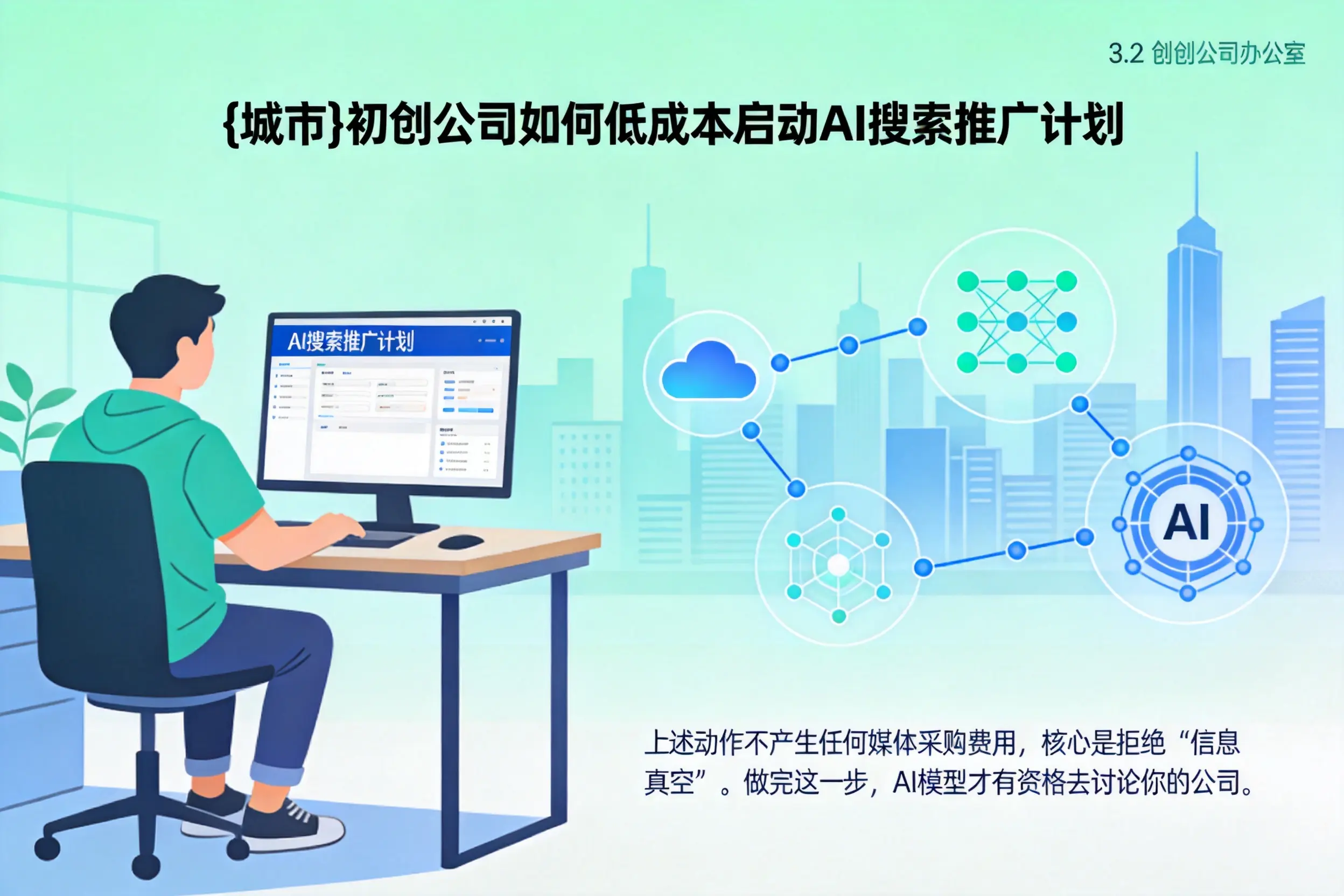 上饶初创公司如何低成本启动AI搜索推广计划